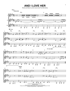 And I Love Her von The Beatles (Download) 