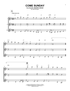 Come Sunday von Duke Ellington (Download) 