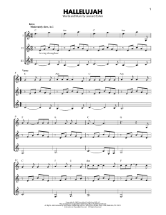 Hallelujah von Leonard Cohen (Download) 