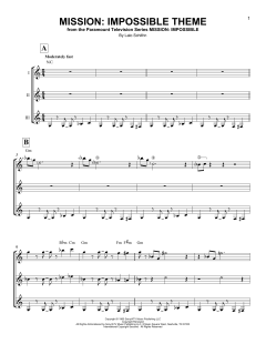 Mission: Impossible Theme von Lalo Schifrin (Download) 