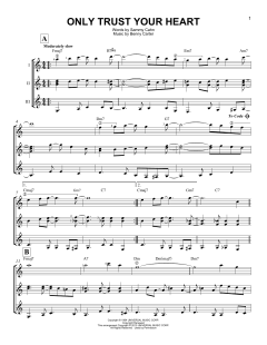 Only Trust Your Heart von Sammy Cahn (Download) 
