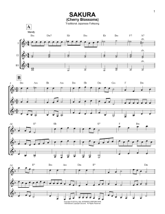 Sakura von Traditional Japanese Folk Song (Download) 