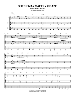 Sheep May Safely Graze von Johann Sebastian Bach (Download) 