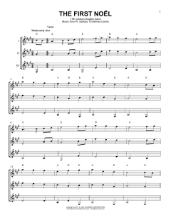 The First Noel von W. Sandys' Christmas Carols (Download) 