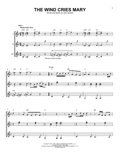 The Wind Cries Mary von Jimi Hendrix (Download) 