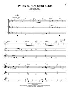 When Sunny Gets Blue von Marvin Fisher (Download) 