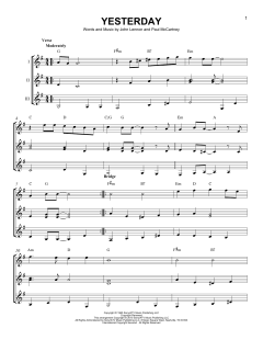 Yesterday von The Beatles (Download) 