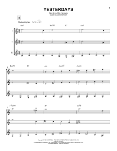 Yesterdays von Otto Harbach (Download) 