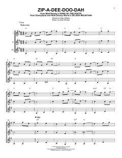 Zip-A-Dee-Doo-Dah von Ray Gilbert (Download) 