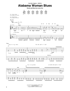Alabama Woman Blues von Eric Clapton (Download) 