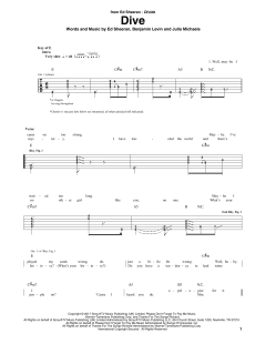 Dive von Ed Sheeran (Download) 