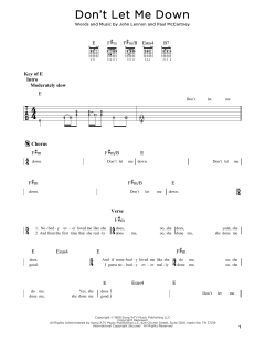 Don't Let Me Down von The Beatles (Download) 