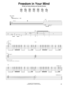 Freedom In Your Mind von Carlos Santana (Download) 