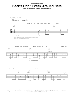 Hearts Don't Break Around Here von Ed Sheeran (Download) 