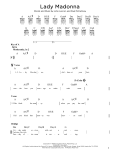 Lady Madonna von The Beatles (Download) 