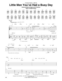 Little Man You've Had A Busy Day von Al Hoffman (Download) 