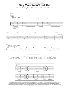 Say You Won't Let Go von James Arthur (Download) 