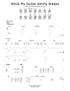 While My Guitar Gently Weeps von The Beatles (Download) 