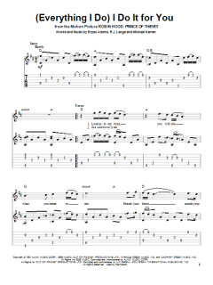 (Everything I Do) I Do It For You von Bryan Adams (Download) 