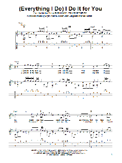 (Everything I Do) I Do It For You von Bryan Adams (Download) 