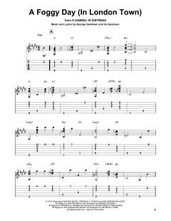 A Foggy Day von George Gershwin (Download) 