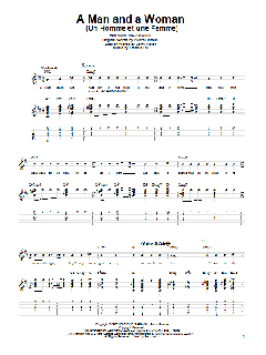 A Man And A Woman von Francis Lai (Download) 