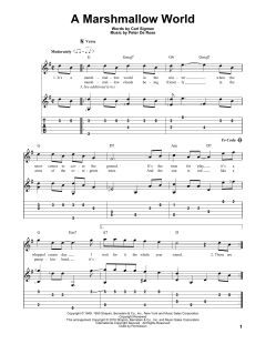A Marshmallow World von Carl Sigman (Download) 