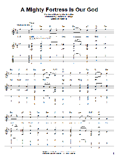 A Mighty Fortress Is Our God von Martin Luther (Download) 