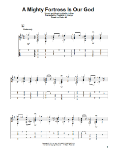 A Mighty Fortress Is Our God von Martin Luther (Download) 