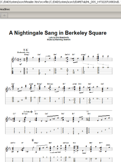 A Nightingale Sang In Berkeley Square von Manhattan Transfer (Download) 