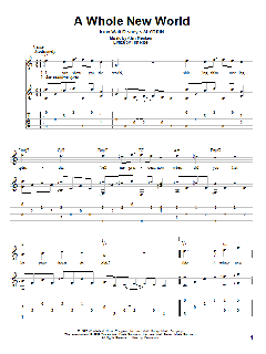 A Whole New World von Tim Rice (Download) 