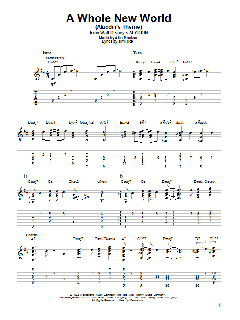 A Whole New World von Tim Rice (Download) 