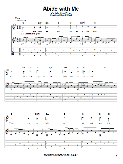 Abide With Me von Henry F. Lyte (Download) 