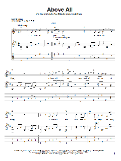 Above All von Paul Baloche (Download) 
