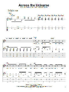 Across The Universe von The Beatles (Download) 