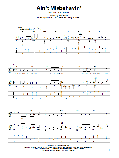 Ain't Misbehavin' von Andy Razaf (Download) 