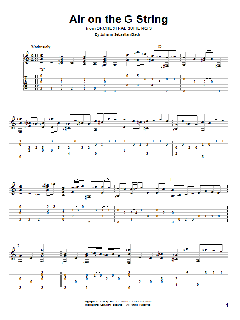 Air On The G String von Johann Sebastian Bach (Download) 