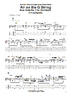 Air On The G String von Johann Sebastian Bach (Download) 