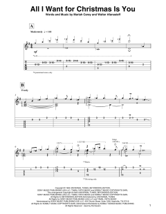 All I Want For Christmas Is You von Mariah Carey (Download) 