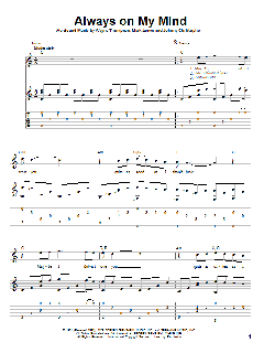 Always On My Mind von Willie Nelson (Download) 