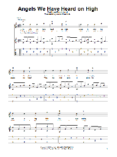 Angels We Have Heard On High von James Chadwick (Download) 