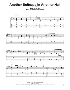 Another Suitcase In Another Hall von Tim Rice (Download) 