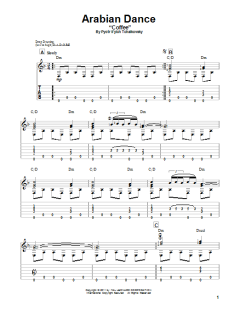 Arabian Dance von Peter Iljitsch Tschaikowsky (Download) 