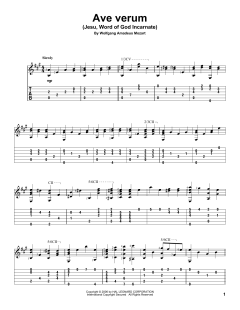 Ave Verum von Wolfgang Amadeus Mozart (Download) 