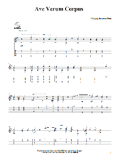 Ave Verum von Wolfgang Amadeus Mozart (Download) 