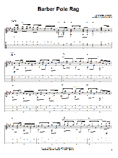 Barber Pole Rag von Charles Johnson (Download) 