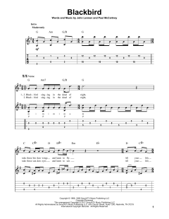 Blackbird von The Beatles (Download) 