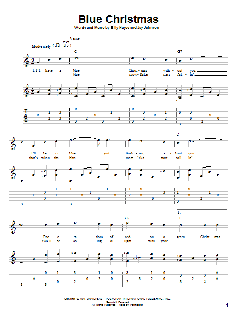 Blue Christmas von Elvis Presley (Download) 