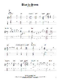 Blue In Green von Miles Davis (Download) 