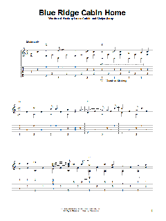 Blue Ridge Cabin Home von Gladys Stacey (Download) 